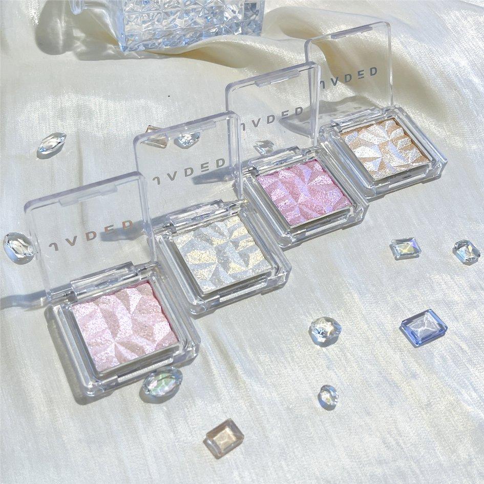 Палитра теней для век Monochrome High Light Diamond Flash Fine Flash Pearl Трехмерная контурная поляризационная палетка теней для век