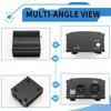 Buerjia 1-Channel 48V Phantom Power Supply with XLR 3-Pin Microphone Cable for Music Recording Equipment
