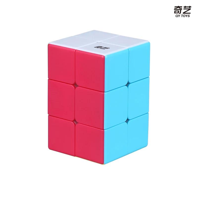 [CubeFun] QiYi 133 233 232 shape shifting cuboid Magic Cube 1x3x3 2x2x3 2x3x3 1x2x3 Stickerless  Fidget Toys Cubo Magico Puzzle