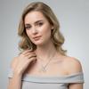 Barbie necklace [Original design] Letter Snowflake-D, cold temperament, high-end, niche and versatile, ins style, high-looking, romantic ZJYXL-HJ-039