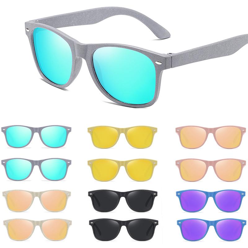 Men Women Polarized Sports Sunglasses Unisex Trendy Outdoor UV400 Riding Sun Glasses Fashion Stylish Mirrored Sunshades