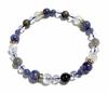 Работа Удача Деньги Удача Исцеление Амулет Натуральный Камень Сила Камень Браслет Танзанит Лабрадорит Синий Лунный Камень Натуральный Кристалл Внутренний Диаметр 19 см Мужской M