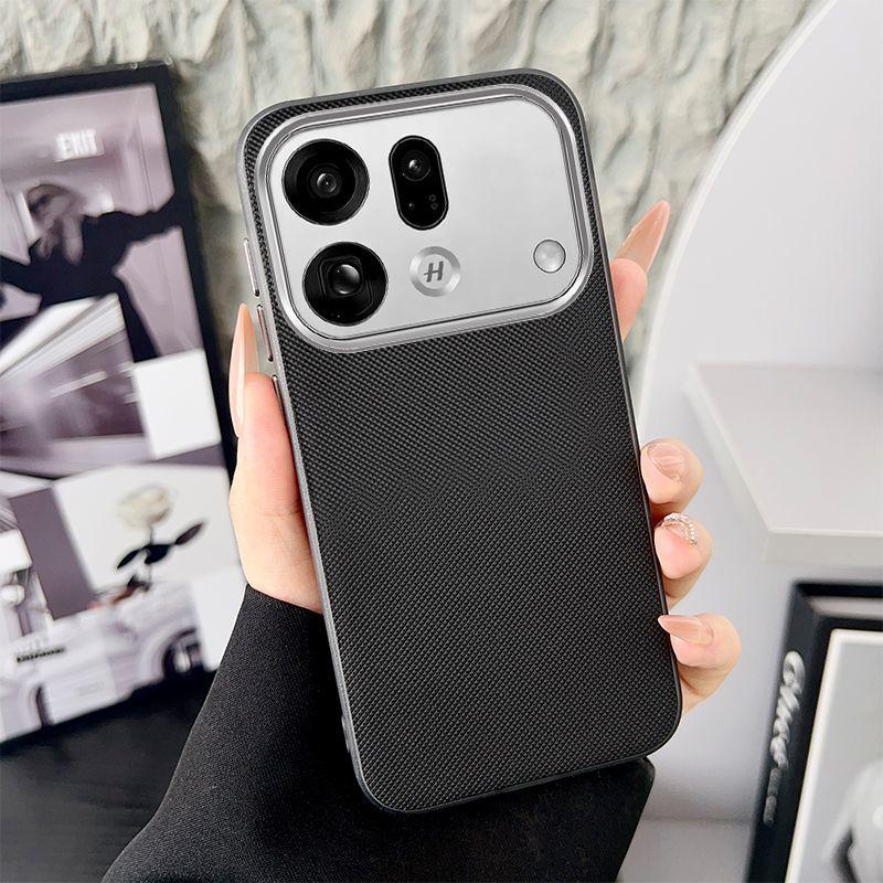 Чехол для OPPO Find X9S Pro Матовый ПУ-кожа с мелкой зернистостью Силиконовая крышка для телефона Ракушка для OPPO Find X9 S Pro Новинки Ударопрочный