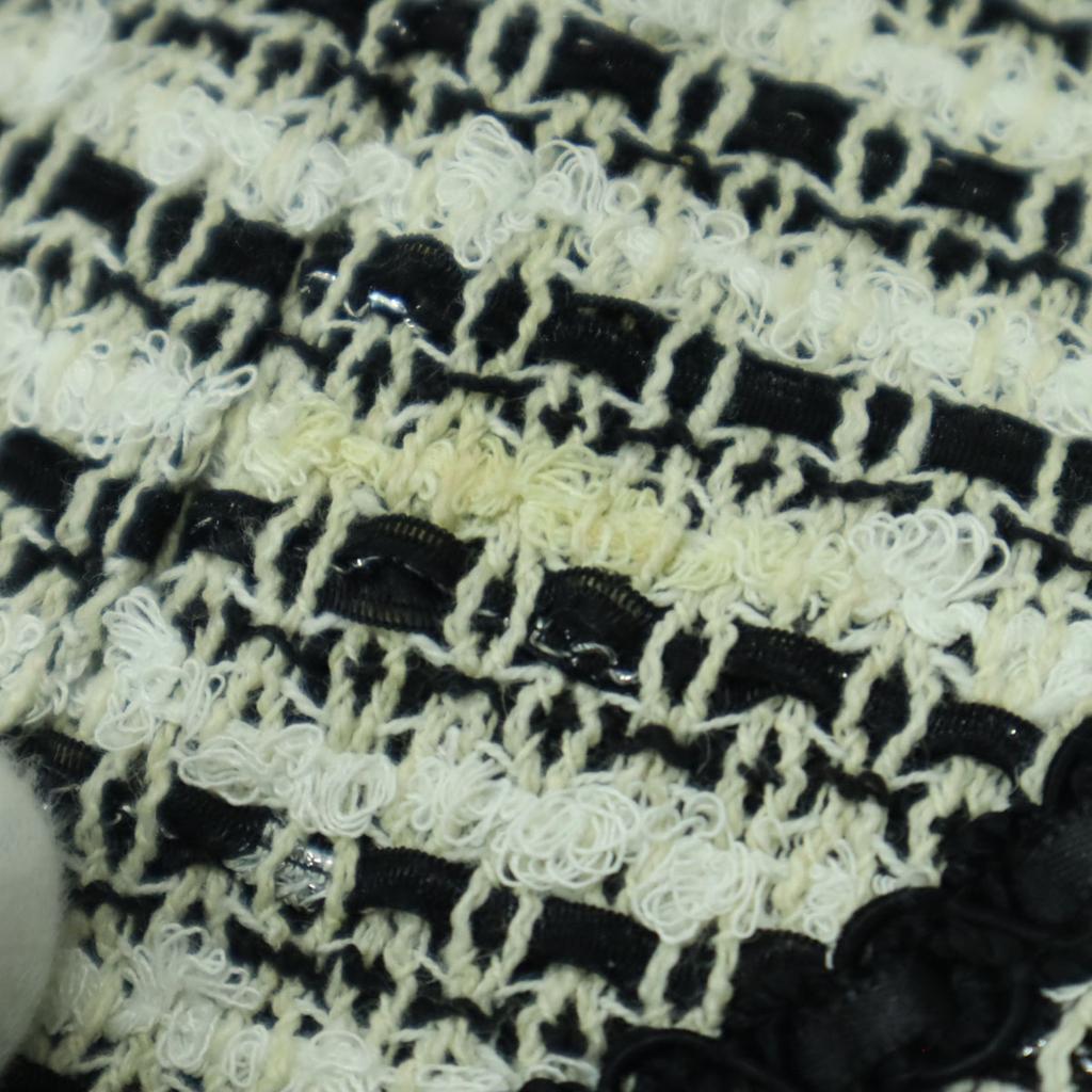 Leilian сделано в Японии Комбинезон с ручкой Длинный рукав Без цвета Твидовый жакет 9 Женский Б/У