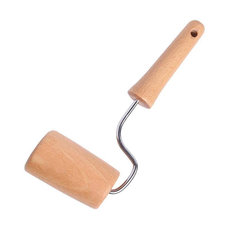 1 шт. деревянная скалка для теста, ролик для выпечки, ролик для выпечки, орехов, крекеров, печенья, инструмент для раскатывания, кухонная утварь