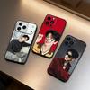 Чехол для телефона J-u Zhang Linghe для iPhone 17 16 15 14 13 12 Max Plus Силиконовый Черный Чехол