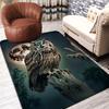 Owl Moon Rug Floor Mat for Living Room or Bedroom Soft and Comfortable Carpet a Gift for Birthday and Holiday.NFF0928460