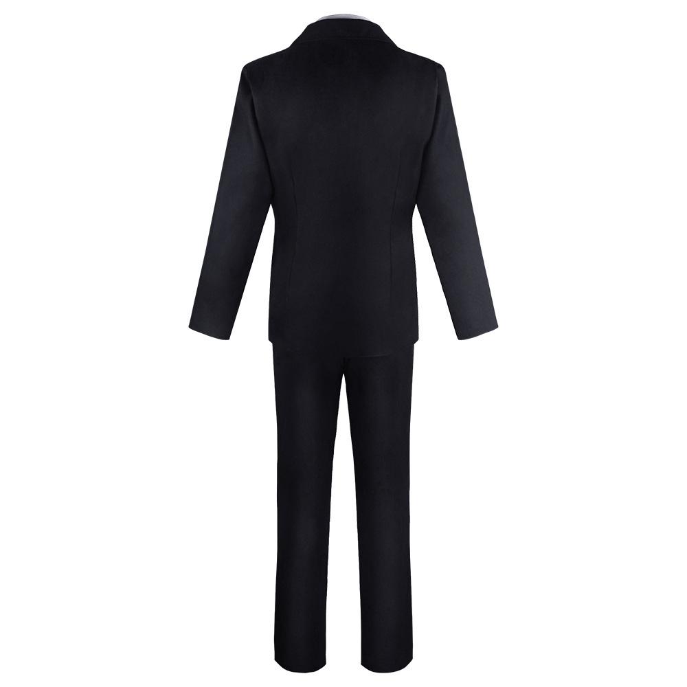 Аниме Бензопила Денджи Косплей Костюм Черные Костюмы Повседневная Униформа Охотник на Дьяволов Хэллоуин Карнавальная Вечеринка Одежда