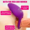 Couple Vibration Ring Premature Ejaculation Delay Device Clitoral Stimulator Massager Adult Sex Toys