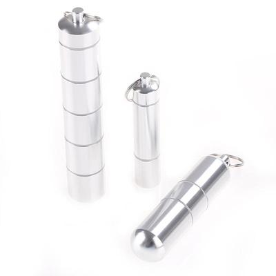 Портативная водонепроницаемая капсула для выживания, держатель для бутылок, контейнер, коробка