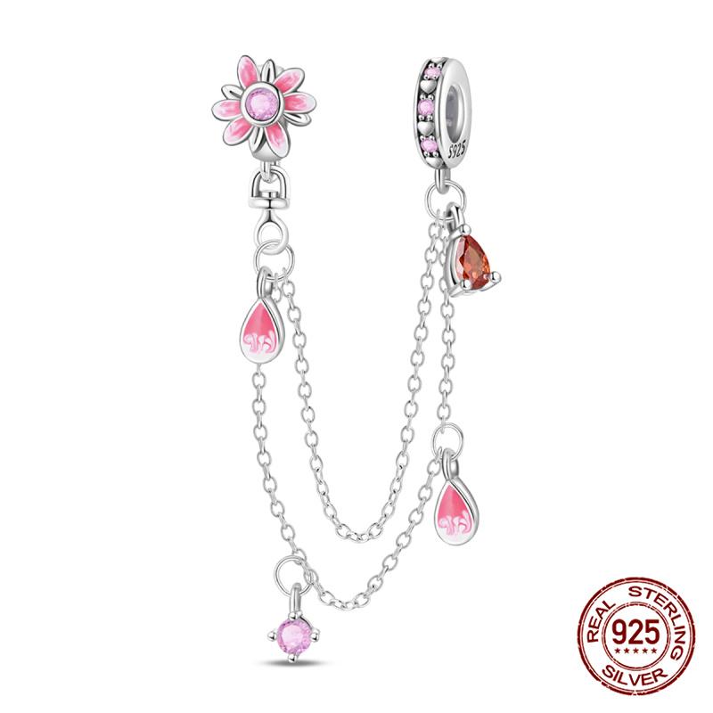 New 925 Silver Pumpkin Car Princess & Cactus Charms Fit 925 Bracelet Jewelry Making For Women Gift