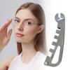 Eyeglass Curvature Adjuster Glasses Temple Arm Bender Nose Pads Adjuster Professional Optician Tool Eyeglass Frame Adjuster for DIY Repair At Home