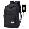 Men's Backpack Trendy Schoolbag USB Port Fashion Outdoor Travel Computer Bag Women