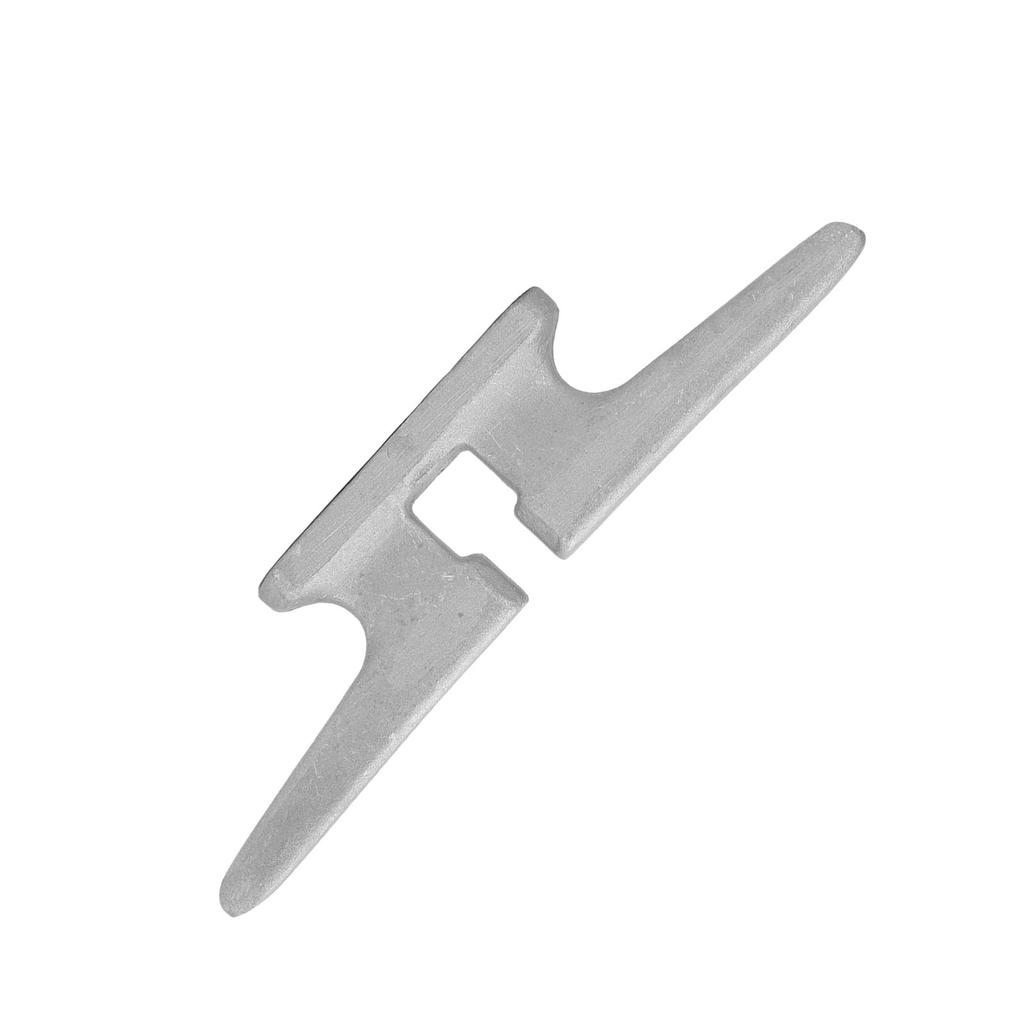 6.6 Inch Dock Cleat Weatherproof Cast Aluminium Rust Protection Dock Rope Cleat Hooks Mooring Accessories for Canoe