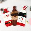 Merry Christmas Festival Decoration Supplies Christmas Wine Bottle Covers Knitted Wine Bottle Bags for Christmas Birthday Party