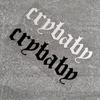 Наклейка Cry Baby 1 шт., Водонепроницаемая виниловая наклейка, Стильный орнамент для кузова мотоцикла и автомобиля, Бампера, Лобового стекла и Багажника