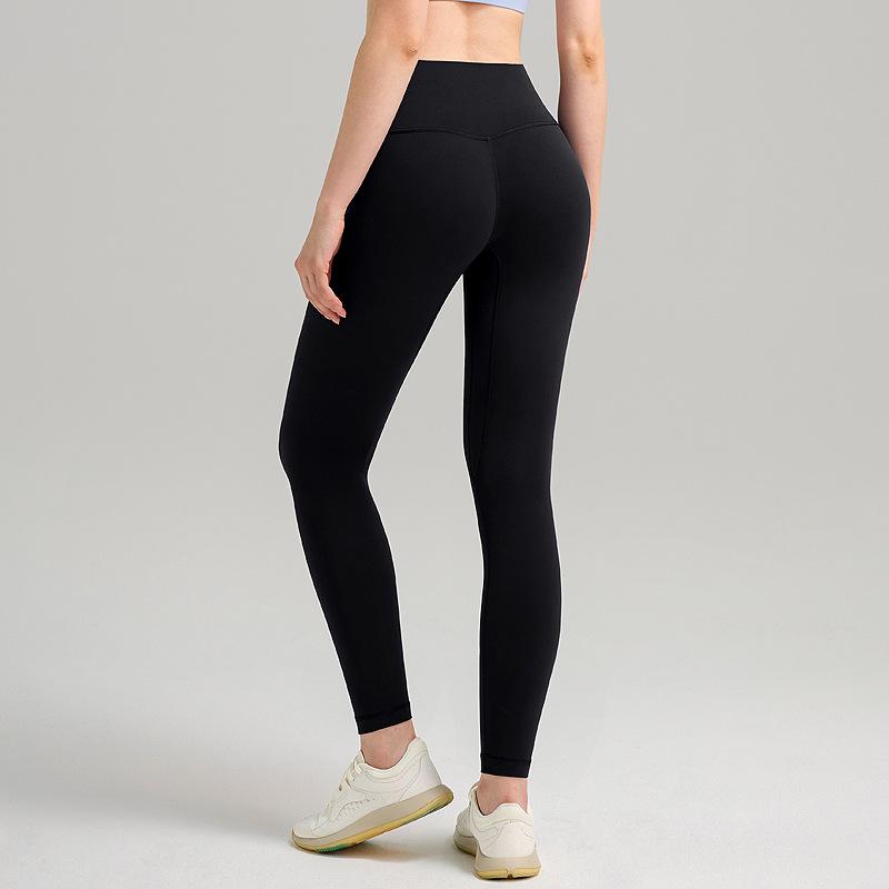 Women's Extra Long High Waist Nude Feel Yoga Leggings – Four-Way Stretch for Fitness & Running