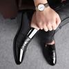 Dress Shoes Man Leather Casual Business Official Social Shoe for Men Elegant and Classic Suit Gentleman Luxury Designer Italian