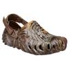 Salehe Bembury x Crocs Pollex Кожаные Цветные Блоки Принт Перфорированные Туфли Унисекс Коричневый