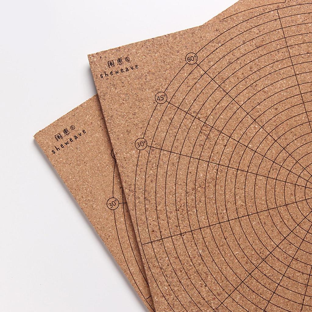 Premium Blocking Boards for Knitting with Grids - Handcrafted Wood Crochet Macrame Board