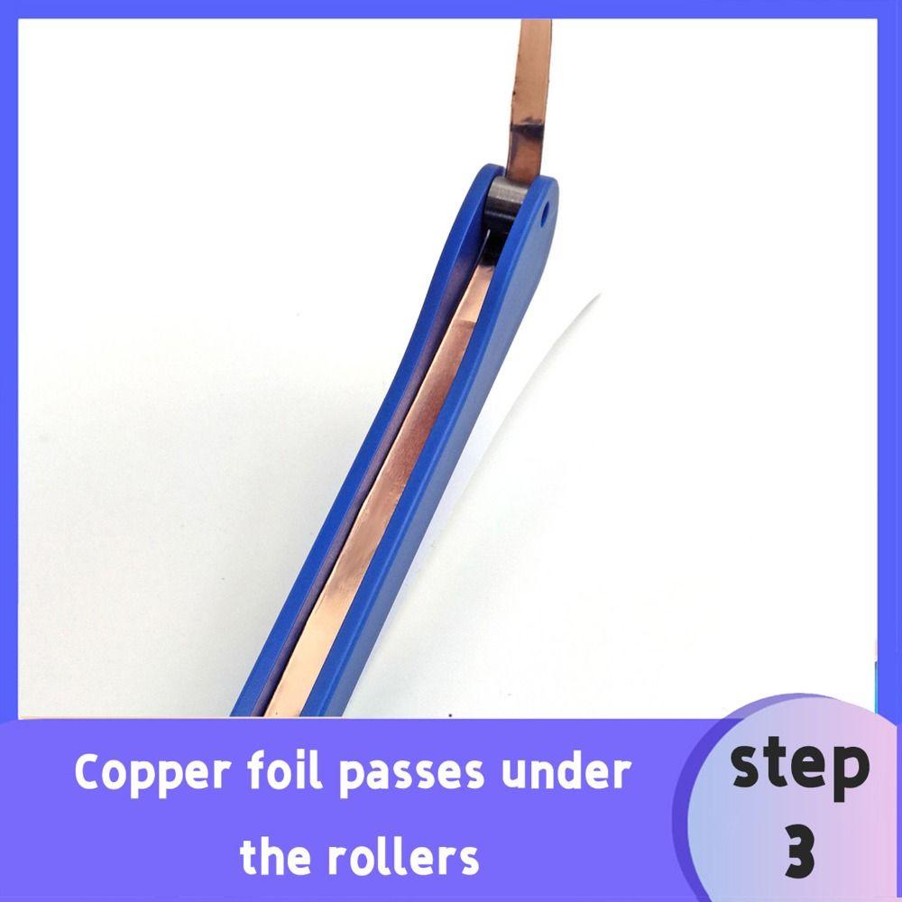 Plastic Tained Glass Hand Foiler Sturdy Hand Foiler High Quality Manual Foiling Tool  Colored Glass