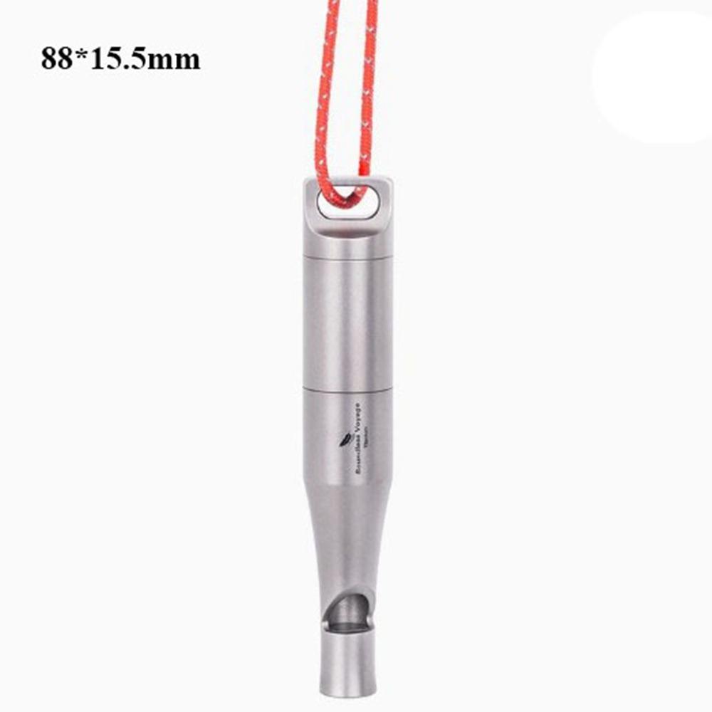 Mini Loud Lightweight Whistle Portable Emergency Exploring Accessories Outdoor EDC Tool