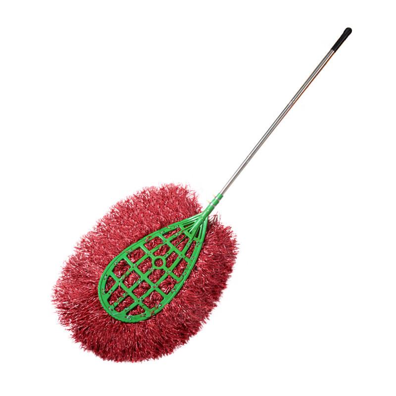 Stainless Steel Handle Outdoor Broom