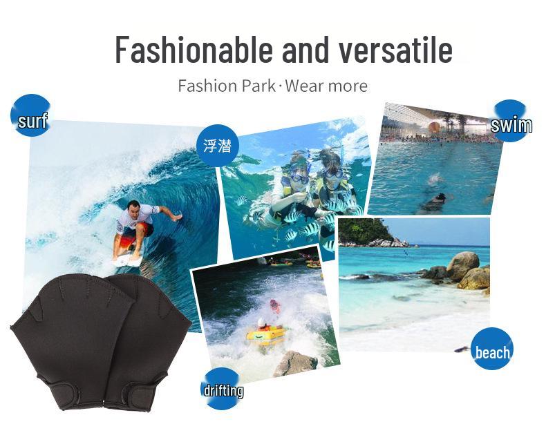 Неопреновые плавательные перчатки и ласты - Ласты "утиные лапки" для плавания и дайвинга