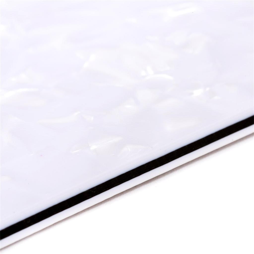 Musiclily TL Telecaster Pickguard for Fender Standard Tele Electric White Set 8-Hole USA/Mexico Guitars, Pearl, 4-Piece