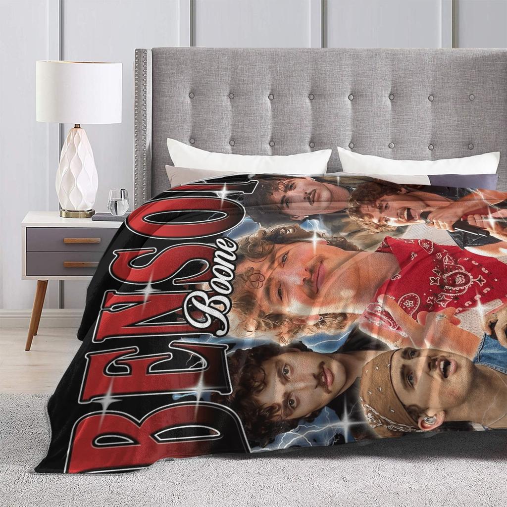 Плед Benson Boone Тур Мягкий Теплый Уличный Тренд Плюшевый Плед для Дивана Кресла Кемпинга Фланелевое Покрывало Постельное Покрытие