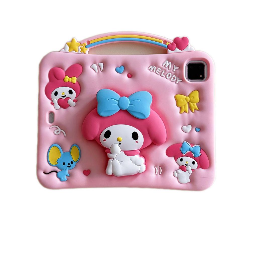 Выдвижной силиконовый чехол My Melody для планшета iPad Air 2025/iPad Pro 11