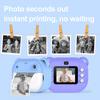 Kids Instant Print Camera Kids Camera 1080P Digital Camera with Dual Lens 2 Inch Screen Built-in