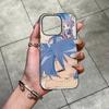 Чехол для телефона с аниме-девушкой Lucky Star для iPhone 16 15 17 Pro 11 12 13 14 Pro Max Plus Мягкий силиконовый чехол-оболочка с волнистым узором