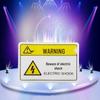 Machine Safety Warning Sign - Do Not Open Door