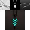 Arrow Luminous Necklace With Alloy Animal Pendant Necklace For Gift And Collectors