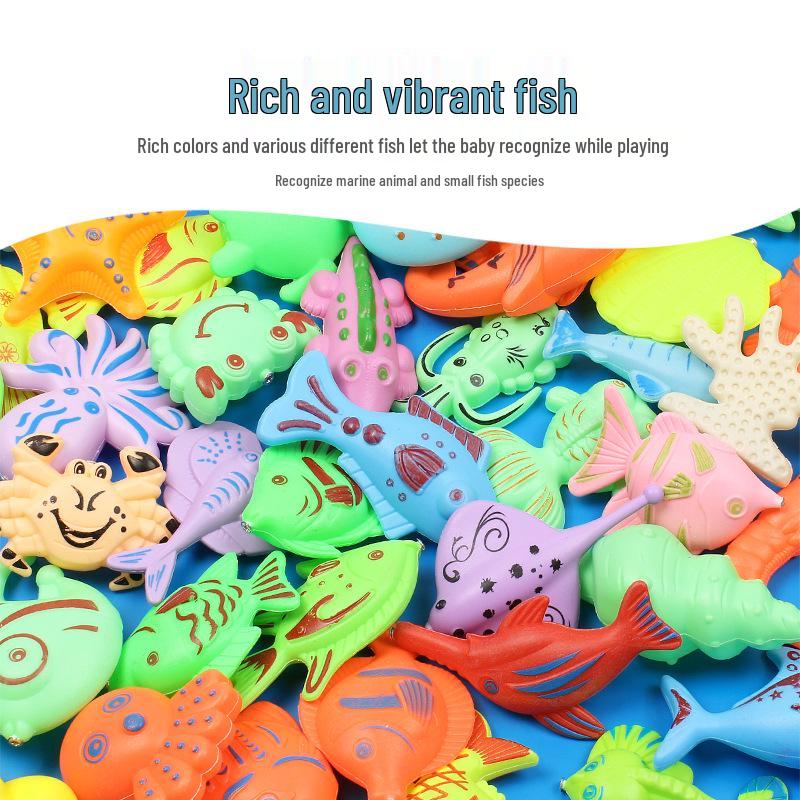 Детский магнитный набор для рыбалки – Летняя развивающая ролевая игра для детей