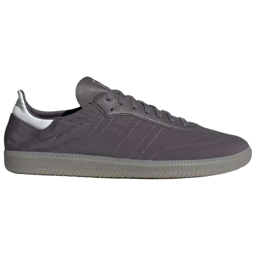 adidas Кроссовки унисекс Samba Decon Charcoal серые, основные белые, пудрово-бежевые JI3176