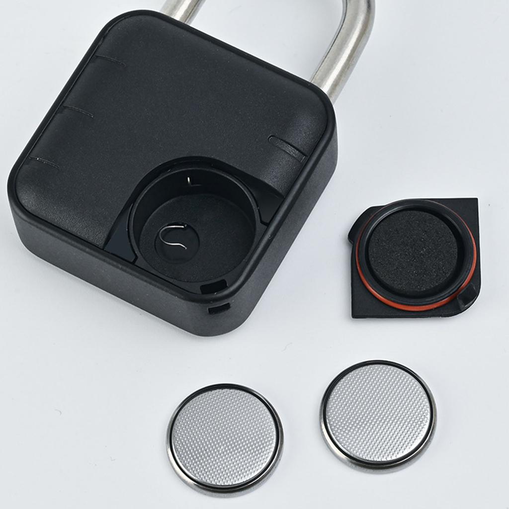 6 Digit Password Lock Electronic Combination Lock IP67 Waterproof Padlock for Luggage Locker