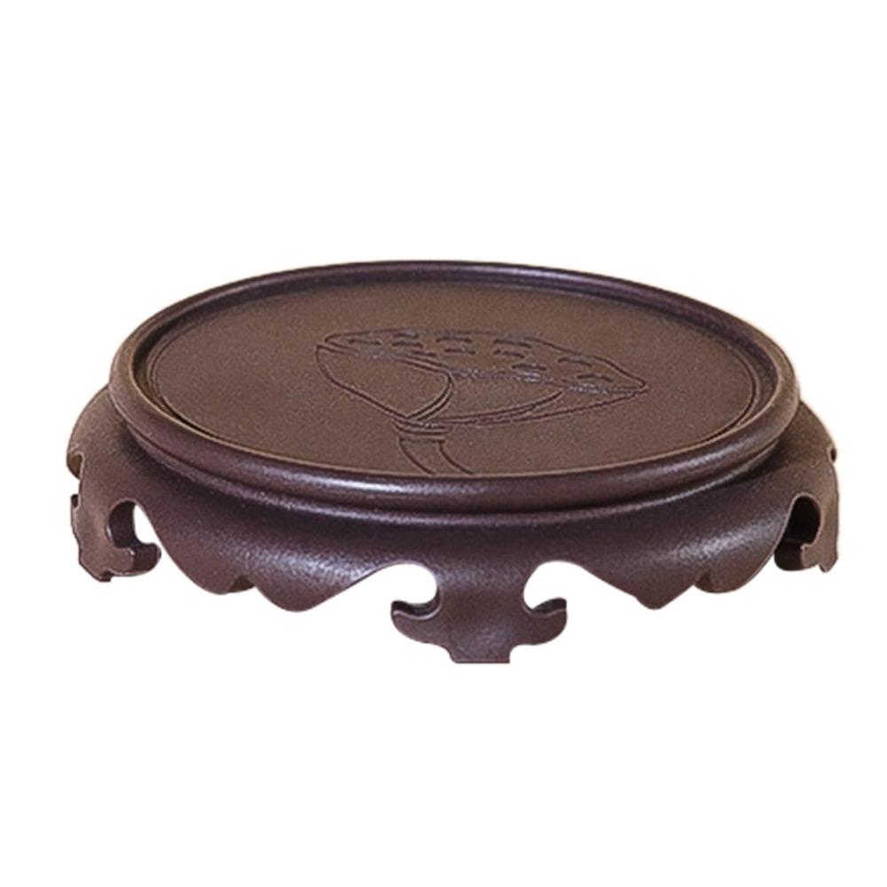 Однотонный поднос для цветочного горшка Круглая подставка для украшения аквариума Новая подставка для горшечного растения Дом