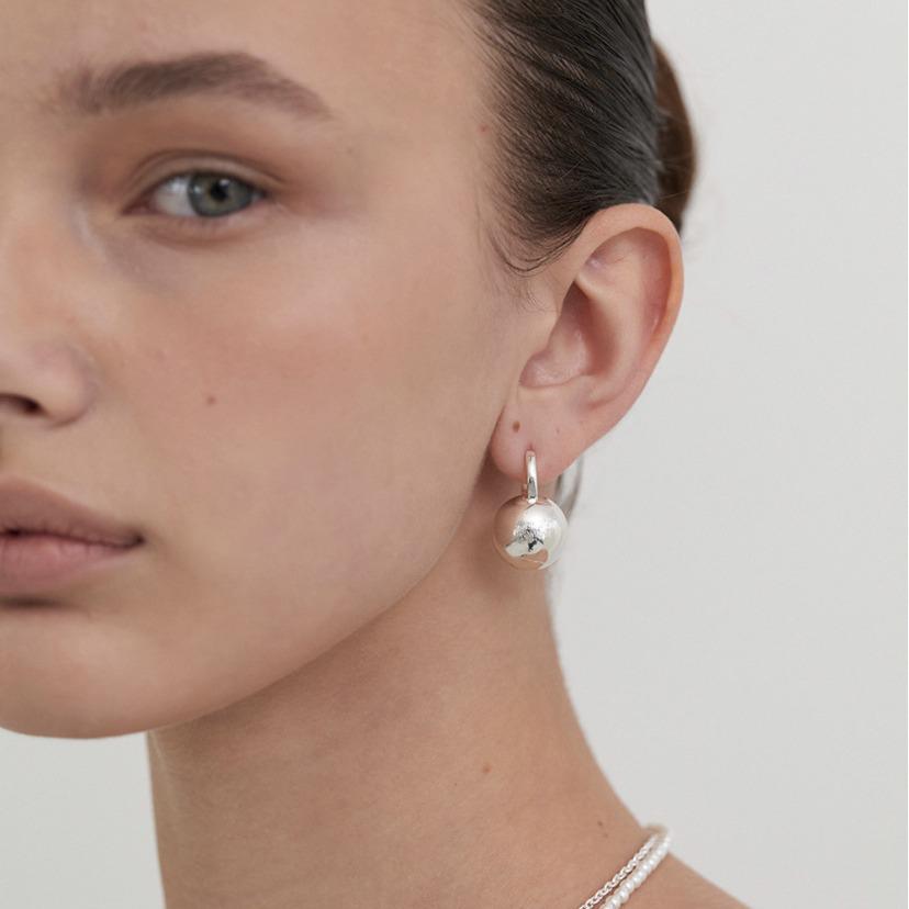 Металлические серьги-пусеты в стиле корейского блогера – Модные золотистые и серебристые маленькие круглые серьги