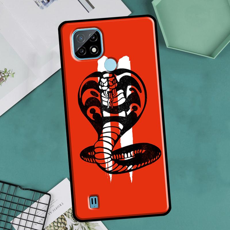 Cobra Kai Snake For OnePlus 10 9 Pro 8T 9R 10R Nord2 Case For Realme 8 Pro 9 GT Neo 3 2 Master 8i 9i Cover