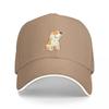 Dog Waiting For Pizza Baseball Cap Luxury Caps Derby Hat Hip Hop Designer Adjustable Hats Unisex Women's