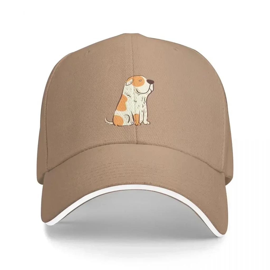Dog Waiting For Pizza Baseball Cap Luxury Caps Derby Hat Hip Hop Designer Adjustable Hats Unisex Women's