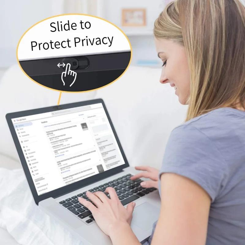 Car Camera Cover for Tesla Model 3 Y Privacy Protector Webcam Slide Blocker Anti-peep Sliding Camera Cover for Pc Laptop