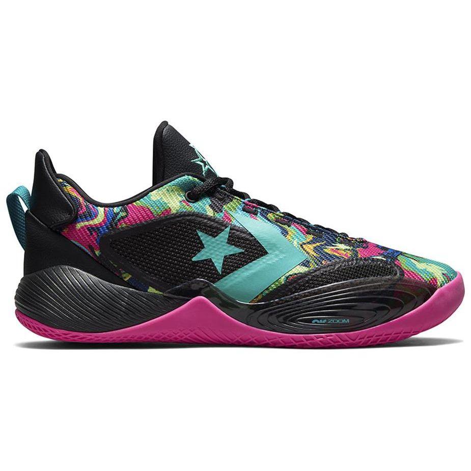 Converse Черные розово-бирюзовые кроссовки унисекс All Star BB Shift Prime-Pink Rapid-Teal A00406C