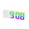 Temperature/Date Display Digital Alarm Clock 12/24H Format LED Digital Clock  Office