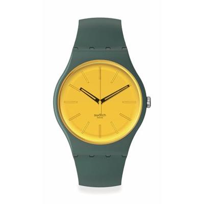 [Swatch] Часы GOLD IN THE GARDEN SO29G103 Зеленые