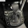 Manual Transmission Gear Shift Panel Frame Decor Cover Trim For For Kia Seltos  - 2024 ABS Carbon Fiber Interior Accessories