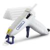 Glue Gun, Compact, 100-Second Rapid Heat-Up, Includes 20 Sticks, Lightweight, Quick-Drying, Leak and Burn Resistant, Improved Stand, Strong Ad