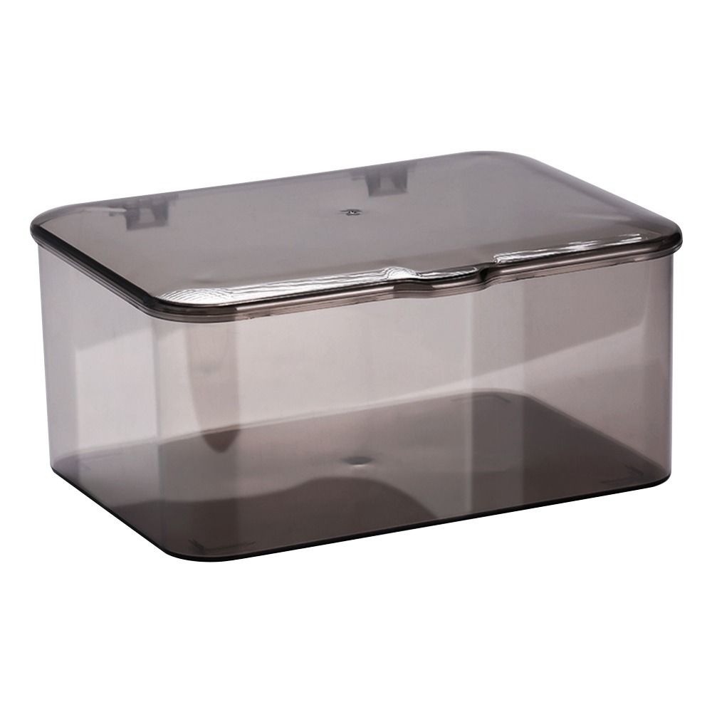 1 шт., прозрачная коробка для хранения масок, универсальный футляр для хранения лекарств, таблетки, украшения, серьги, косметика